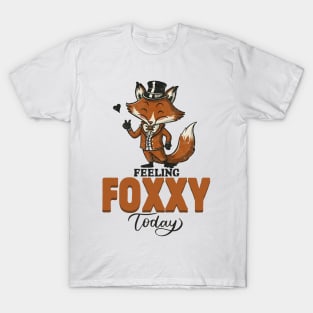Feeling Foxy Today  funny Fox T-Shirt